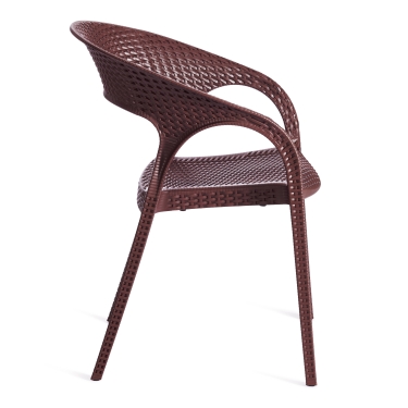 Стул TINTO mod. PC59 пластик, 60 х 63 х 83 см, Brown коричневый