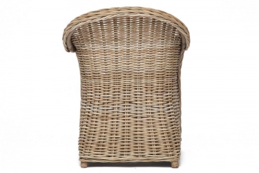 Кресло Secret De Maison MAISON c подушкой натуральный ротанг, 636685 см, натуральный серый/natural grey