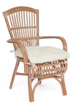 Кресло Secret De Maison Levy натуральный ротанг, 60х62х95см, натуральный/white wash