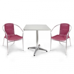 Комплект мебели LFT-3099F/T3125-60x60 Bordo 2Pcs