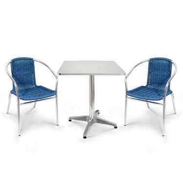 Комплект мебели LFT-3199E/T3125-60x60 Blue 2Pcs