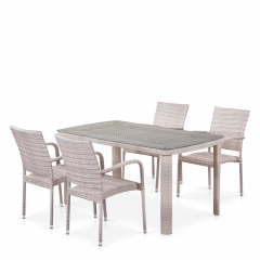 Комплект плетеной мебели T51A/Y376-W85-150x85 4Pcs