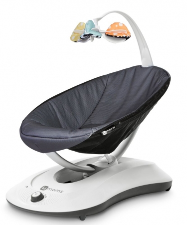 Электронное кресло-качалка 4Moms РокаРу RockaRoo Графитовый меш