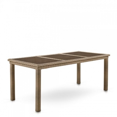 Комплект плетеной мебели T365/Y380B-W65 6PCS Light Brown