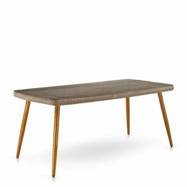 Комплект плетеной мебели T363B/Y363B-W65 4PCS Light Brown