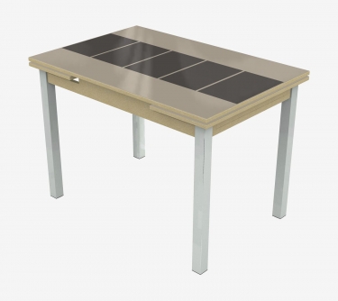 Обеденный комплект плетеной мебели из искусственного ротанга T256A/YC380A-W53 Brown 4Pcs + подушки на стульях