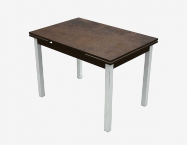 Обеденный комплект плетеной мебели из искусственного ротанга T256A/YC380A-W53 Brown 4Pcs + подушки на стульях