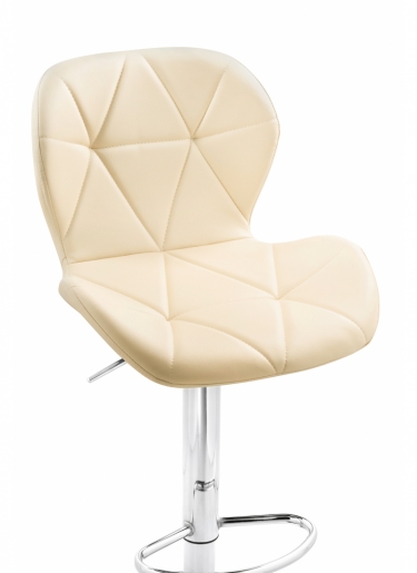 Барный стул  Trio beige / chrome
