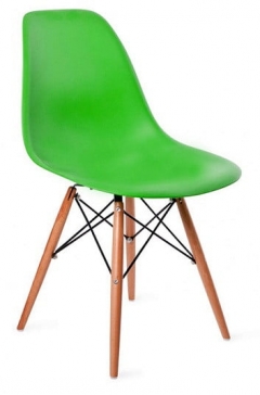 Стул для кухни Eames SC-001 Зеленый
