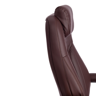 Кресло офисное Tetchair Trust max экокожа, коричневый