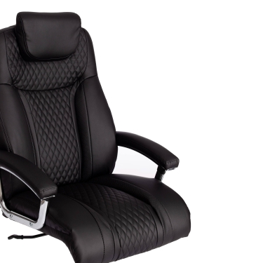Кресло офисное Tetchair Trust max экокожа, черный