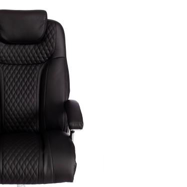 Кресло офисное Tetchair Trust max экокожа, черный