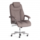 Кресло офисное Tetchair Trust max, ткань рогожка Nice, мокко (серо-бежевая)