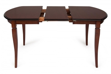 Стол раскладной Tetchair Modena MD-T4EX, Дерево гевея/мдф, MAF Brown