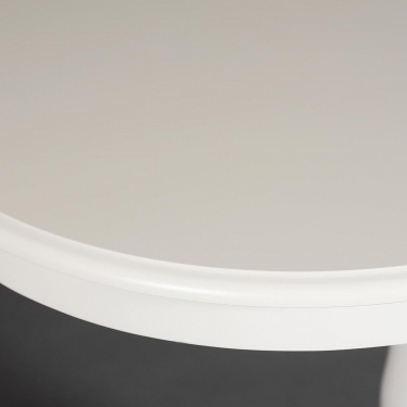 Стол раскладной Solerno ME-T4EX дерево гевея/мдф, 70х100+29х75см, ivory white слоновая кость 2-5