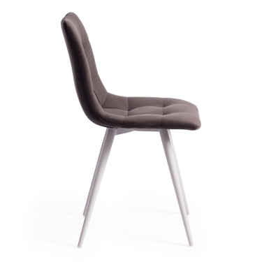 Стул барный DORO mod. 9088S пластик/металл, 53,5 х 52 х 74 х 97,5 см , Grey Cерый 7 / Brown Коричневый 9 / черный