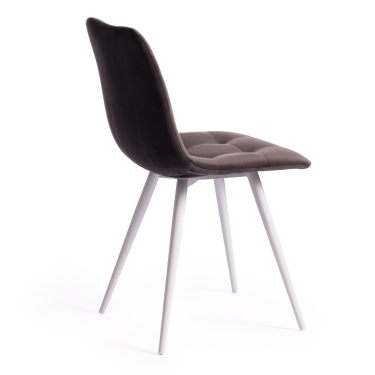 Стул барный DORO mod. 9088S пластик/металл, 53,5 х 52 х 74 х 97,5 см , Grey Cерый 7 / Brown Коричневый 9 / черный