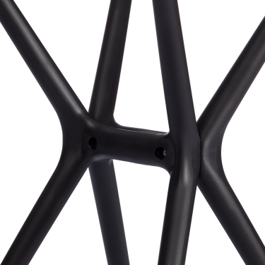 Стол PARNAVAZ mod. 29 пластик/стекло, 60 x 60 x 70,5 см, Black черный 05