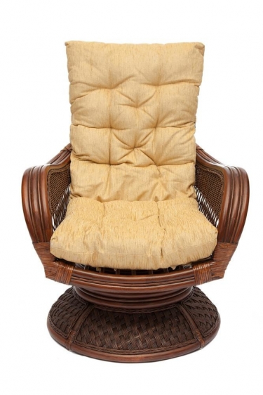Кресло SHNAUFF mod. 09 дерево, натуральный хлопок , 72.5 х 82-90 х 84-103 см, natural натуральный A 1/натуральный