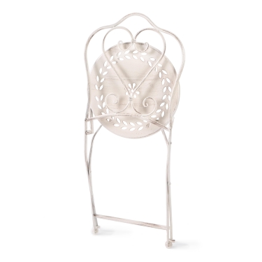 Комплект Tetchair стол + 2 стула Secret de Maison Monique mod. PL08-6241.6242 металл, стол6273, стул 484093, Античный белый Antique White