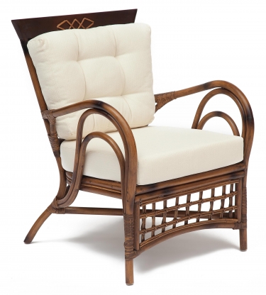 Столик кофейный Secret De Maison Kavanto натуральный ротанг, 835347 см, коричневый античный / Brown Antique