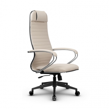 Кресло офисное METTA B 1m 17K1/K131, Основание 17832 Комплект 4 Светло-бежевое