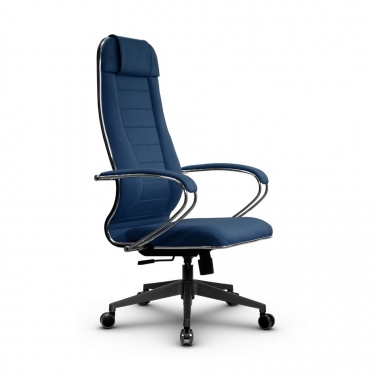 Кресло офисное METTA B 1m 32 PF/K127, Основание 17832 Комплект 4 Синее