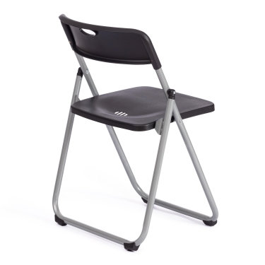 Стул складной Tetchair FOLDER mod. 3017H металл / пластик, black черный / grey серый