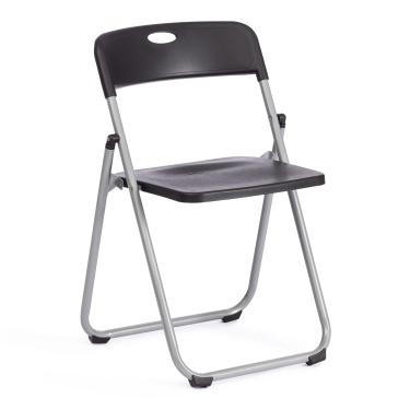 Стул складной Tetchair FOLDER mod. 3017H металл / пластик, black черный / grey серый