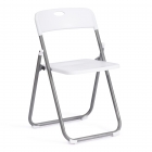 Стул складной Tetchair FOLDER mod. 3017H металл / пластик, white белый / grey серый