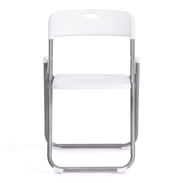 Стул складной Tetchair FOLDER mod. 3017H металл / пластик, white белый / grey серый