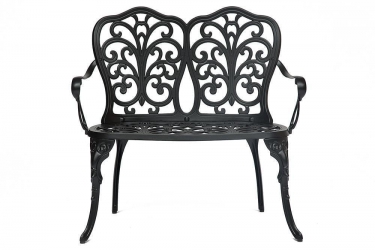 Скамья Tetchair Secret De Maison Symphonie сплав металла/алюминий, 95х56х92см, черный