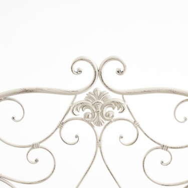 Скамья Tetchair Secret de Maison BEAUJOLAIS mod. PL08-8574 металл, 136х46х96см, белый антик antique white