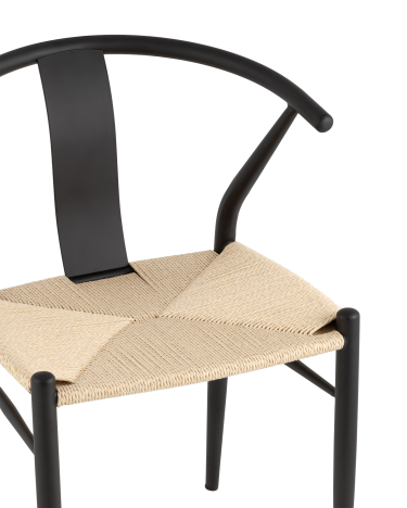 Стул обеденный Stool group Wishbone Style Бежевый