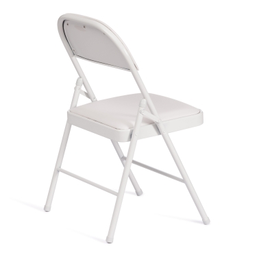 Стул складной Tetchair FOLDER mod. 3022G металл / экокожа, white белый / white белый