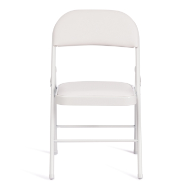 Стул складной Tetchair FOLDER mod. 3022G металл / экокожа, white белый / white белый