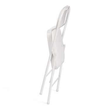 Стул складной Tetchair FOLDER mod. 3022G металл / экокожа, white белый / white белый