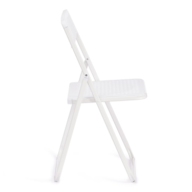 Стул складной Tetchair FOLDER mod. 3016 каркас металл, сиденье/спинка пластик, white белый