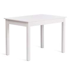 Стол Tetchair MOSS раздвижной бук, мдф, 110+30 x 68 x 75 см, white белый