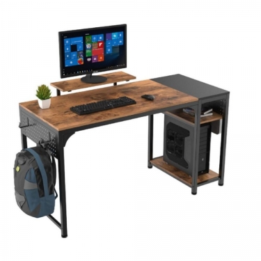 Стол письменный для компьютера EUREKA ZX-SS140B-RBB с шириной 140 см Brown