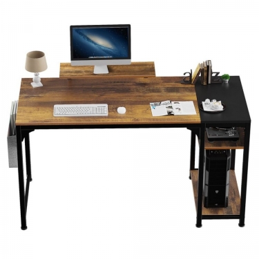Стол письменный для компьютера EUREKA ZX-SS140B-RWB с шириной 140 см Reclaimed Wood
