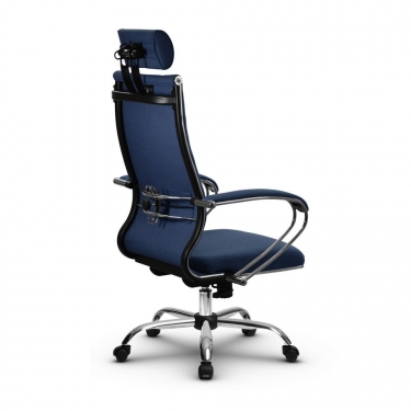 Кресло офисное METTA B 2m 34P/K127, Основание 17833 Комплект 2 Синее