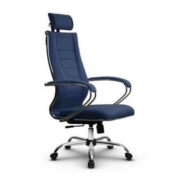 Кресло офисное METTA B 2m 34PF/K127, Основание 17833 Комплект 2 Синее