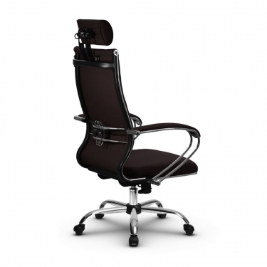 Кресло офисное METTA B 2m 34PF/K127, Основание 17833 Комплект 2 Темно-коричневое