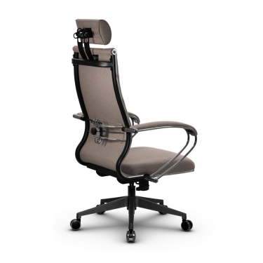 Кресло офисное METTA B 2m 34PF/K127, Основание 17832 Комплект 4 Песочное
