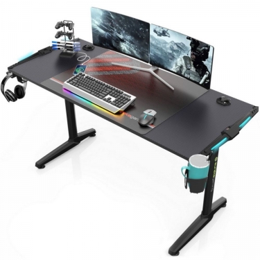 Стол для компьютера для геймеров EUREKA GIP 55 Black