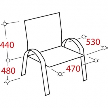 Конференц-кресло Echair-421 KR 325294 Черное
