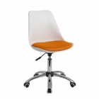 Кресло Echair-212 PTW 480761 Белое Оранжевое