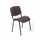Стул ZP_UP_EChair Rio ИЗО чёрн ткань коричневая 550722