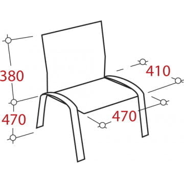 Стул ZP_UP_EChair Rio ИЗО хром к/з бежевый 550732